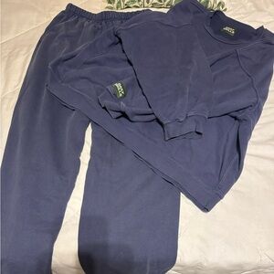 Daily Drills Navy Set (Sweatshirt and Sweatpants)